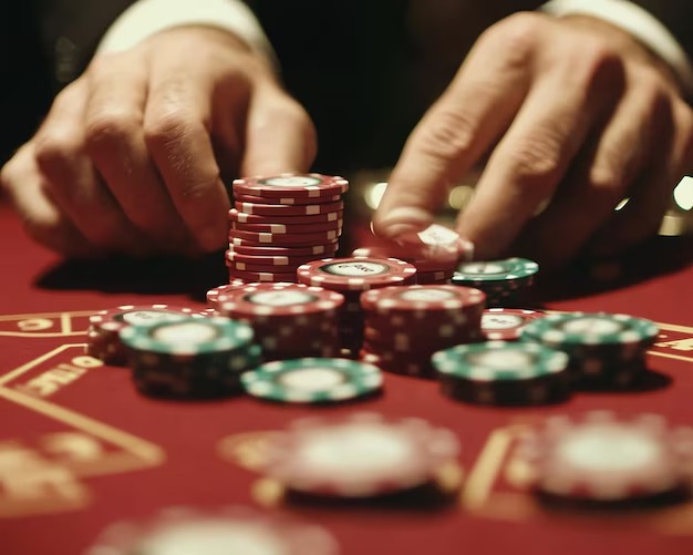 sevenslot live dealer studio with multiple camera angles
